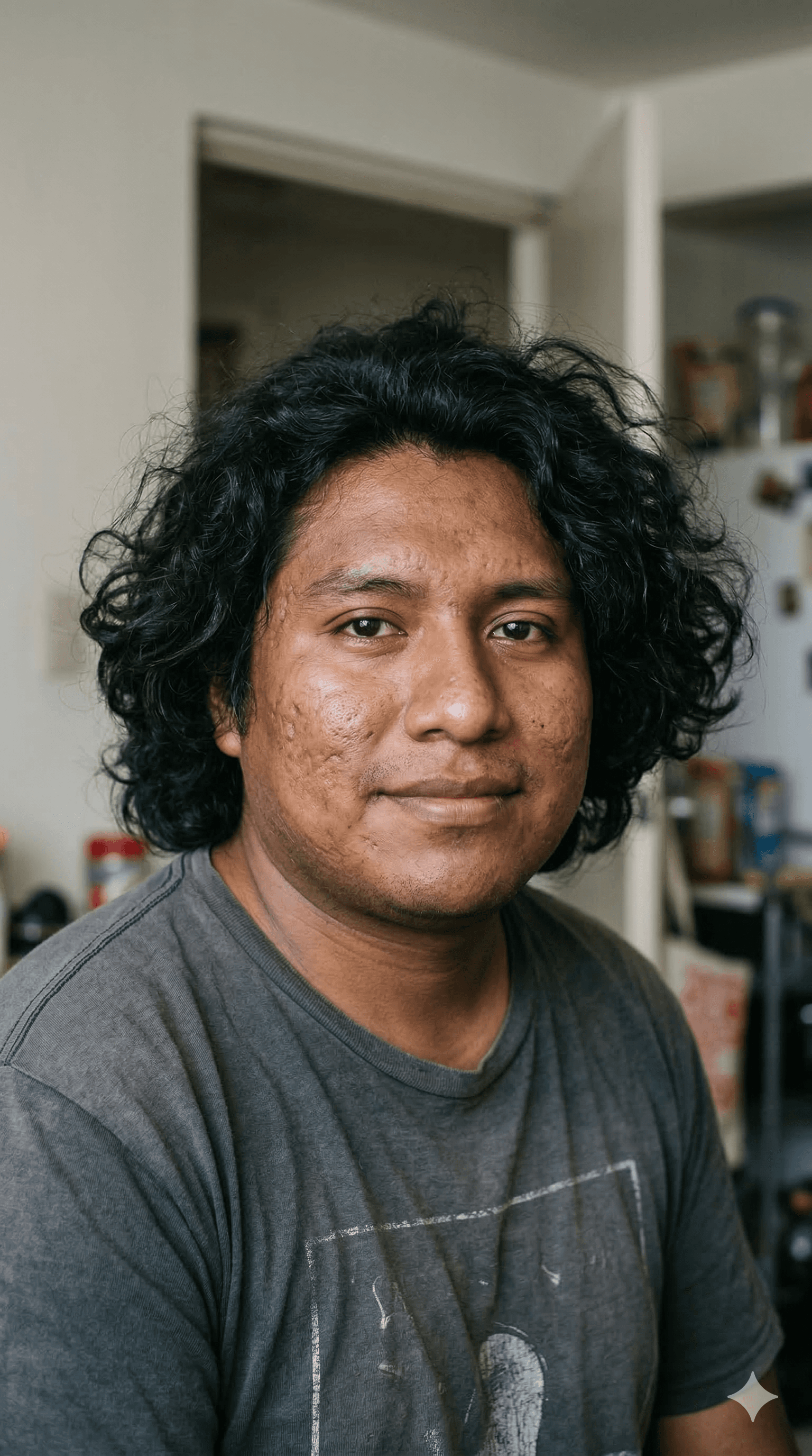 Before — Mexican man